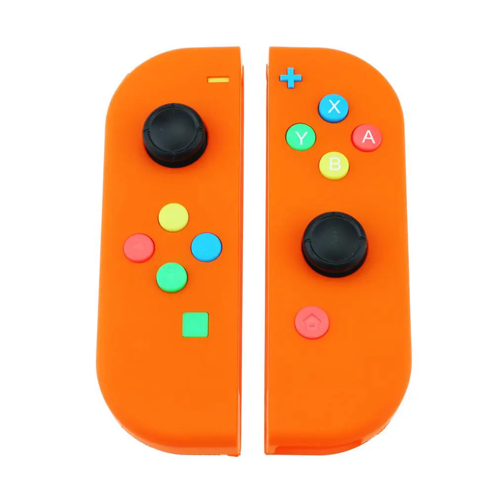 ChengHaoRan для nintendo Switch NS Joy-Con контроллер корпус Оболочка Чехол с джойстиком, Левая Правая кнопка, отвертка - Цвет: EE