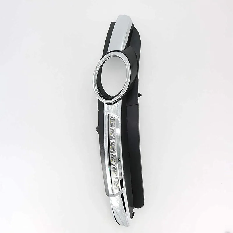 

2Pcs for AUDI A6 C6 2005 2006 2007 2008 LED DRL Daytime Running Lights 12V ABS Fog Lamp Hole
