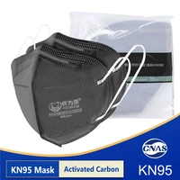 KN95 Masks POWECOM Activated Carbon Mouth Mask Protective Anti Dust Masks reusable face mask mascarilla masque 1