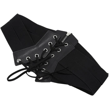 

Women's Fashion Elastic Stretch Wide Band Corset Waist Belt
