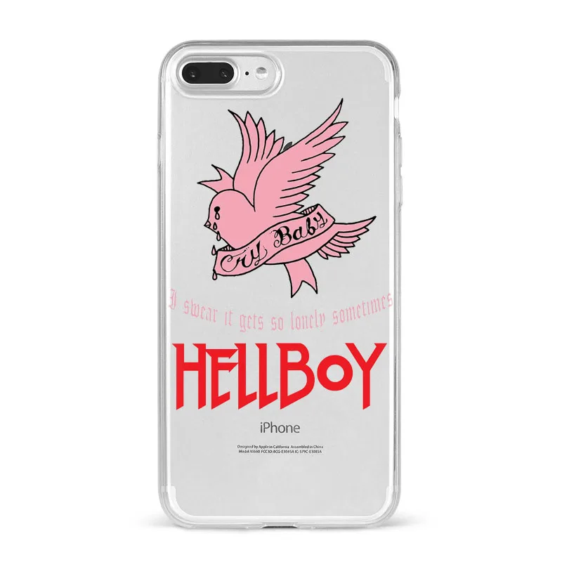Lil Peep Lil Bo Peep CryBaby Мягкий силиконовый чехол для телефона из ТПУ для iPhone 8 7 6 6S Plus X XS MAX 5 5S SE XR 10 11 11pro 11promax - Цвет: TPU
