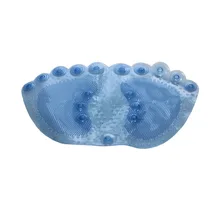 58*32 см, большие силиконовые аксессуары для ванной и душа, для ног, для расслабления омертвевшей кожи, Противоскользящие коврики для ванной, массажный инструмент