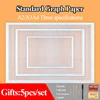 Standard Calculation/Graph/Logarithmic/Coordinate Paper A4/A3/A2 Grid Paper Plaid Drawing Paper Manuscript Drafting K-line Paper ► Photo 2/6