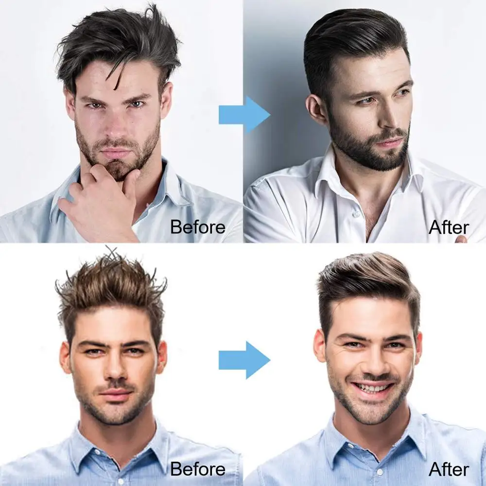 Multifunctional Beard Straightener Hair Straighten Straightening Comb Beard Comb Hair brush Quick Hair Styler Men