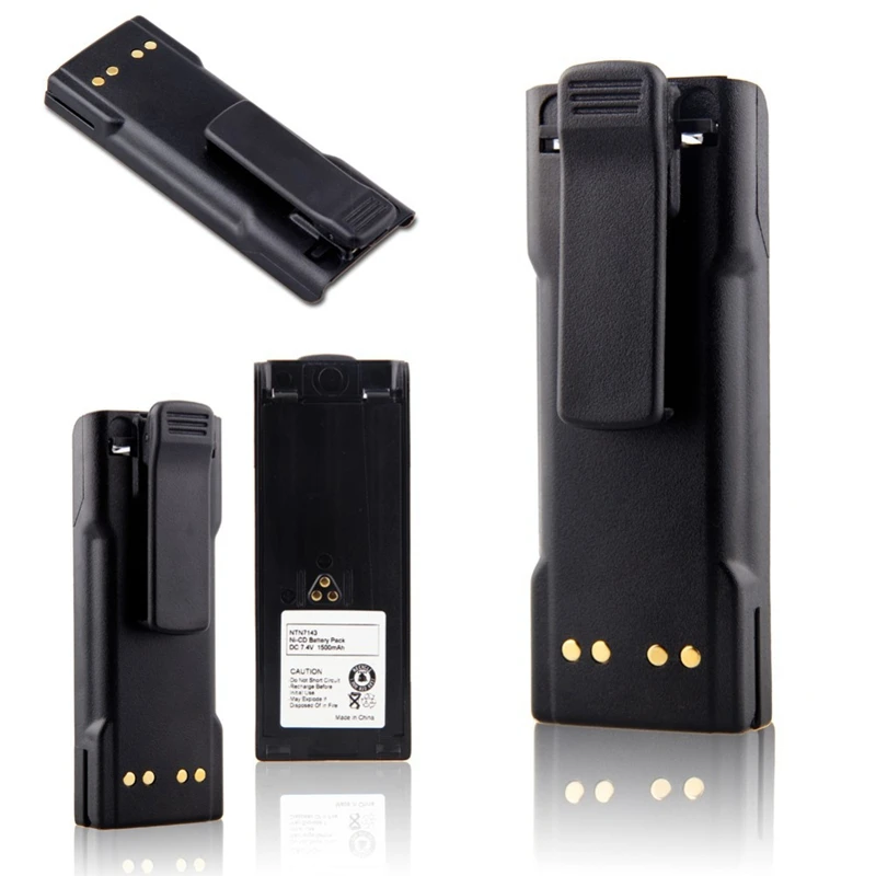 1 шт. переговорные Аккумулятор для Motorola Ht1000 Mt2000 Mts2000 Ntn7143 Ntn7144 1300 мА/ч, 7,4 никель-металл-гидридный аккумулятор с напряжением
