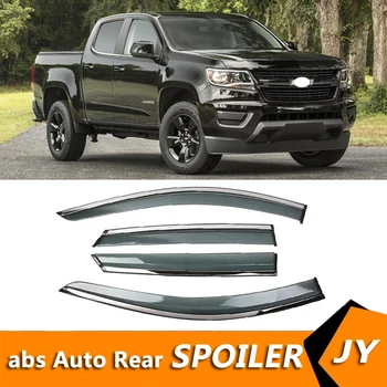 

For chevrolet colorado 2017 Window Visor Vent Shades Sun Rain Deflector Guard For chevrolet colorado Auto Accessories 4PCS/SET