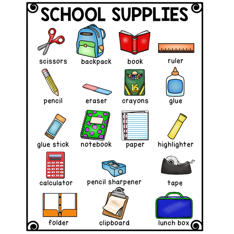 Карточки школьные принадлежности на английском. School supplies vocabulary for kids. Офисные принадлежности на английском. School supplies vocabulary for kids. School objects vocabulary.