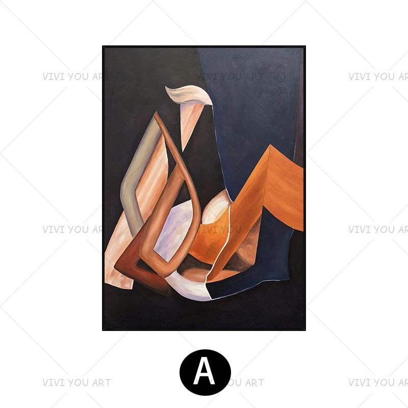 

100%Handmade Newest Abstrate Canvas Creative Oil Painting Modern For Living Room Bedroom Wall Decoration Art Frameless