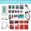 100% Original New V9.00 TL866II Plus Universal Minipro Programmer+26 Adapters+Test Clip TL866 PIC Bios High speed Programmer ► Photo 1/6