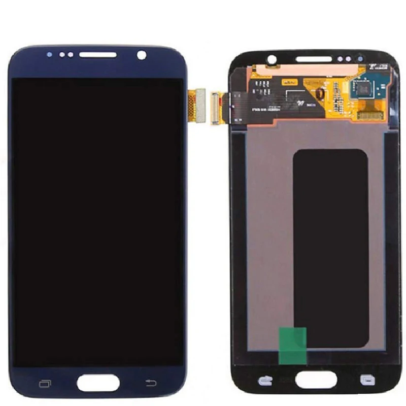 AAA Качество 5,1 ''Супер AMOLED Замена ЖК S6 для SAMSUNG GALAXY S6 G920 SM-G920F G920F G920FD экран дигитайзер сборка