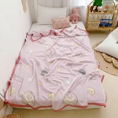 120x200/150x200/230x200 см мультяшное одеяло с динозавром, односпальное покрывало с принтом, покрывало для мальчика - Цвет: sailor moon
