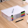 A4 Transparent Storage Box Clear Plastic Document Paper Filling Case File PP Office Organizer Invisible Storage Cases ► Photo 3/6