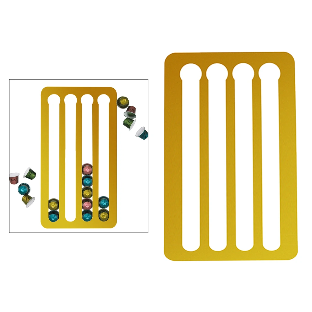 Modern Rotary Coffee Holder Coffee Pod Capsule Storage Shelves Tray