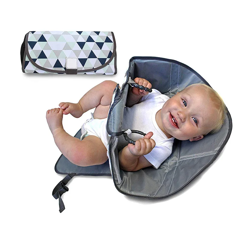 

Cross Border Hot Sales Infant Multi-functional Waterproof Mat Baby Urine Pad Outdoor Travel Portable Pilch Manufacturers Direct