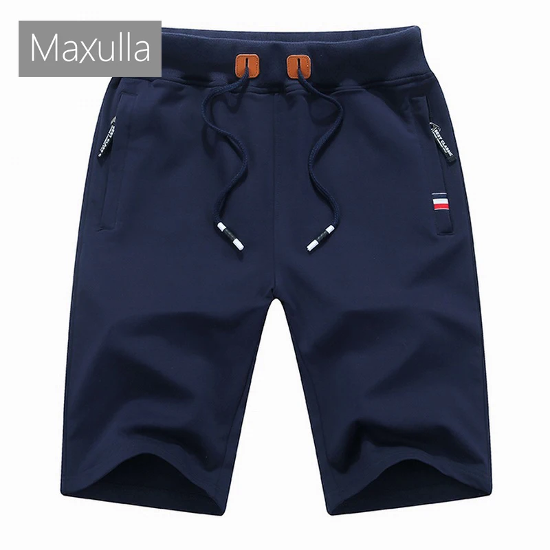 

Maxulla Men's Shorts Summer Mens Breathable Beach Shorts Cotton Casual Male Solid Sports Shorts homme Brand Clothing 5XL
