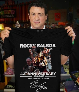 

Rocky Bolboo 43th onniversory Sylvester Stollone Signoture Shirt(2)
