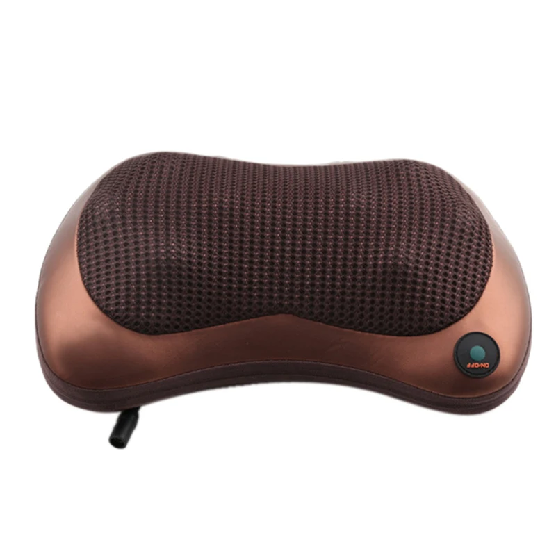 

Roller Massage Pillow For Neck Chair Infrared Heating Kneading Neck Shoulder Car Shiatsu Massage And Relaxation 2 Eu Plug