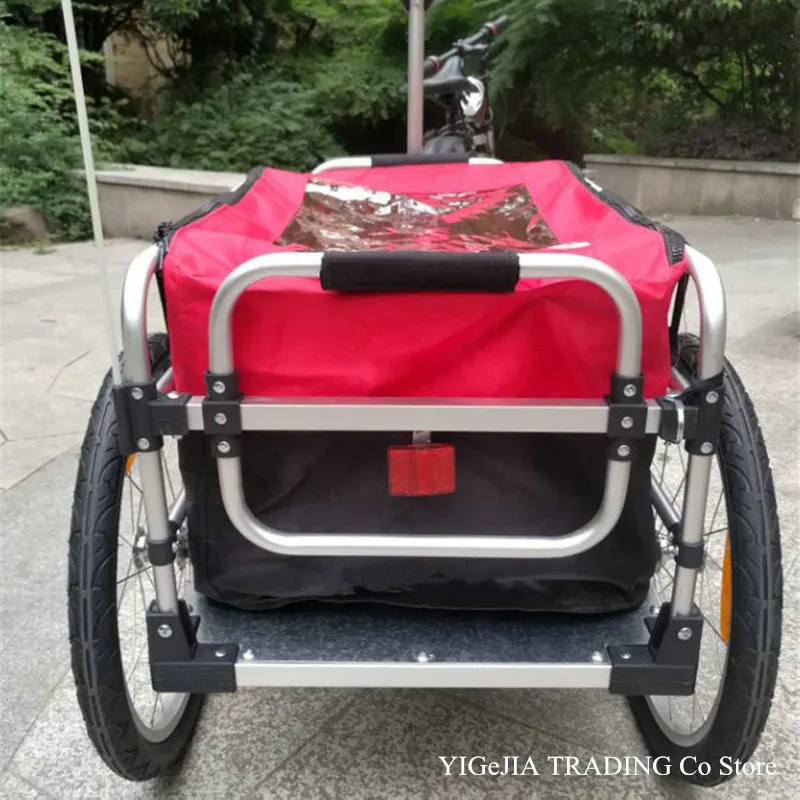 Fiximaster Unicycle Bicycle Cargo Trailer Steel Frame Luggage Bicycle