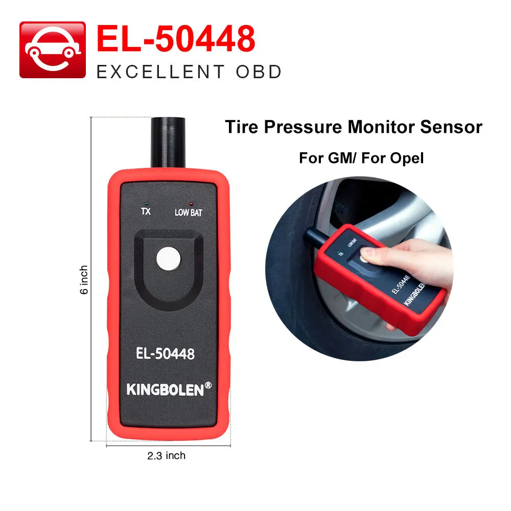 

EL-50448 TPMS Auto Tire Pressure Monitor Sensor EL50448 OEC-T5 for G-M/Opel Vehicles Auto diagnostic sensor reset tool