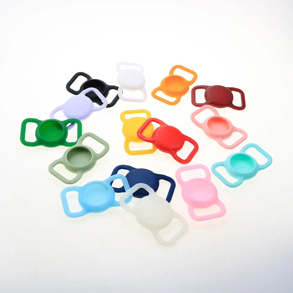 Airtag Case Leather Keychain Protective For Apple Airtags