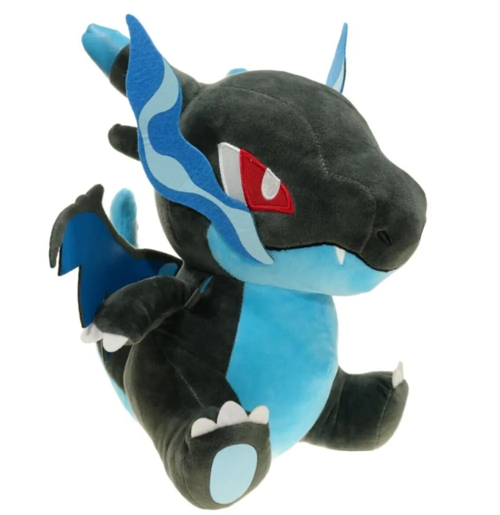 Blue TAKARA TOMY Pokemon Q версия мага Чаризард кукла XY Эволюция плюшевые игрушки - Цвет: Blue
