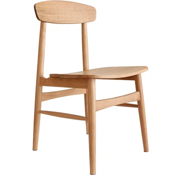 

Nordic Solid Wood Dining Chair, Adult Household Milk Tea Shop Mensal Chair Hall By Endorsement Tables And Chairs Of Contemporary