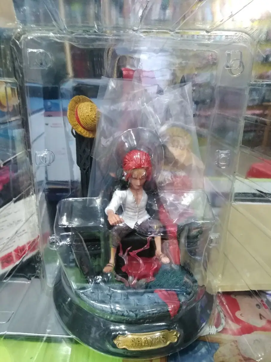 Один кусок/Sea King GK четыре императора резонанса сидя красные волосы Shanks гаражный комплект модель