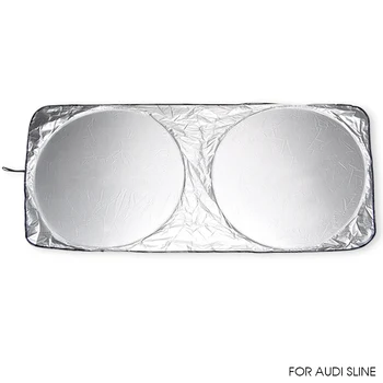 

Car Sunshade Windshield for audi sline SUV Front Windshield Sunshade Rear Shield Window Sun Visor Shade UV Summer Protection