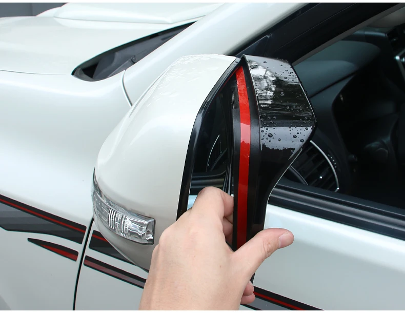 2010-2021 Suitable for Toyota Land Cruiser Prado 150 200 Fj150 LC200 Rearview Mirror Rain-Proof Modification Accessories