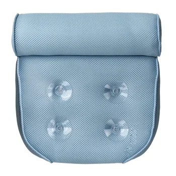

Bath Pillow for Bathtub Hot Tub Jacuzzi and Home Spa Non-Slip Luxury Support for Head, Neck, Back and Shoulders 4 Strong Suction