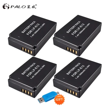 

For LP-E12 LPE12 LP E12 Camera Battery For Canon M 100D Kiss X7 Rebel SL1 EOS M10 EOS M50 DSLR