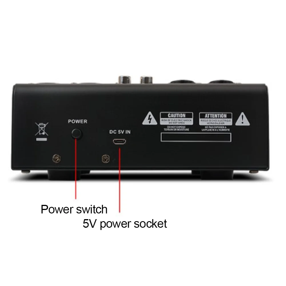 USB Mixing Console Karaoke Sound Card Portable
