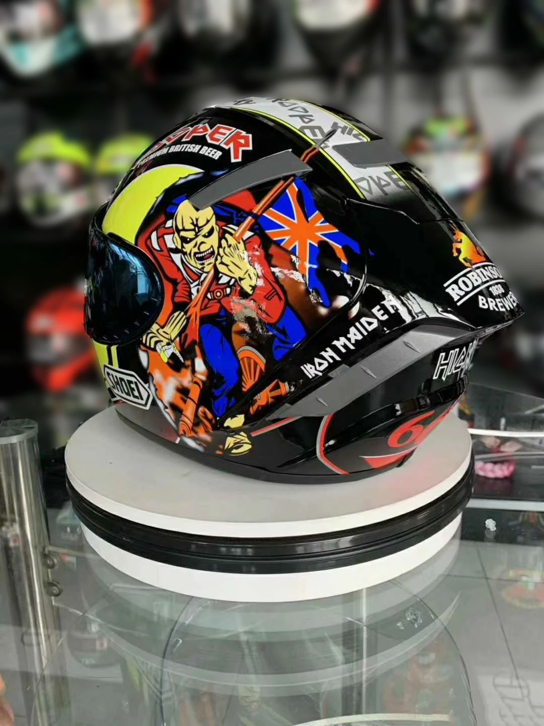Full Face Motorcycle helmet X14 Hickman 
