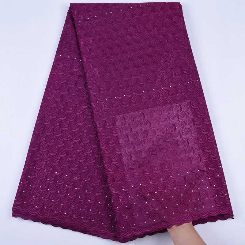 

Hot Sale African Lace Fabric 2019 High Quality Lace Swiss Voile Lace In Switzerland Cotton Voile Lace Fabric For Wedding S1180