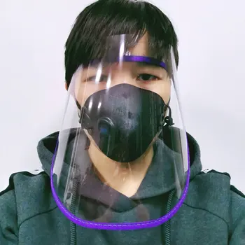 

Full Face Masks Anti-droplets Anti-fog Dust-proof Face Shield Protective Cover Transparent Face Eyes Protector Safety Mask