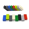 50pcs 2*4 Dots Thick bricks multiple color Educational Creative DIY Bulk Set Building Blocks Compatible All Brands classic parts ► Photo 3/6