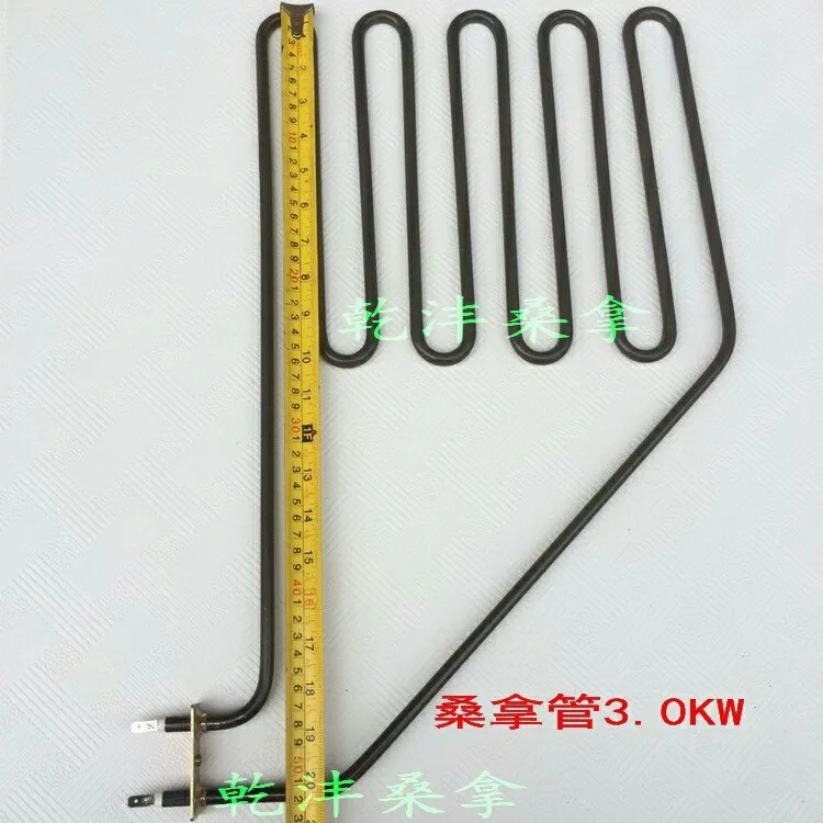 

Heating Pipe of Sauna Stove Accessories Oblique U Electric Heating Tube Dry Steam Oven Heating Pipe Sauna Equipment