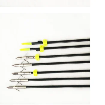 

2020 Latest Solid glass fiber arrow Broadheads Arrowhead Bow Fishing Slingshot Arrow Hunting Shooting Catapult Dart
