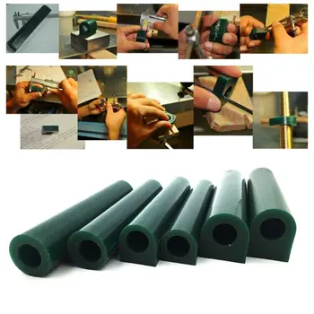 

6pcs Jewelry Wax Hole Tube Moulding Carving Wax Ring Casting Mold Wax