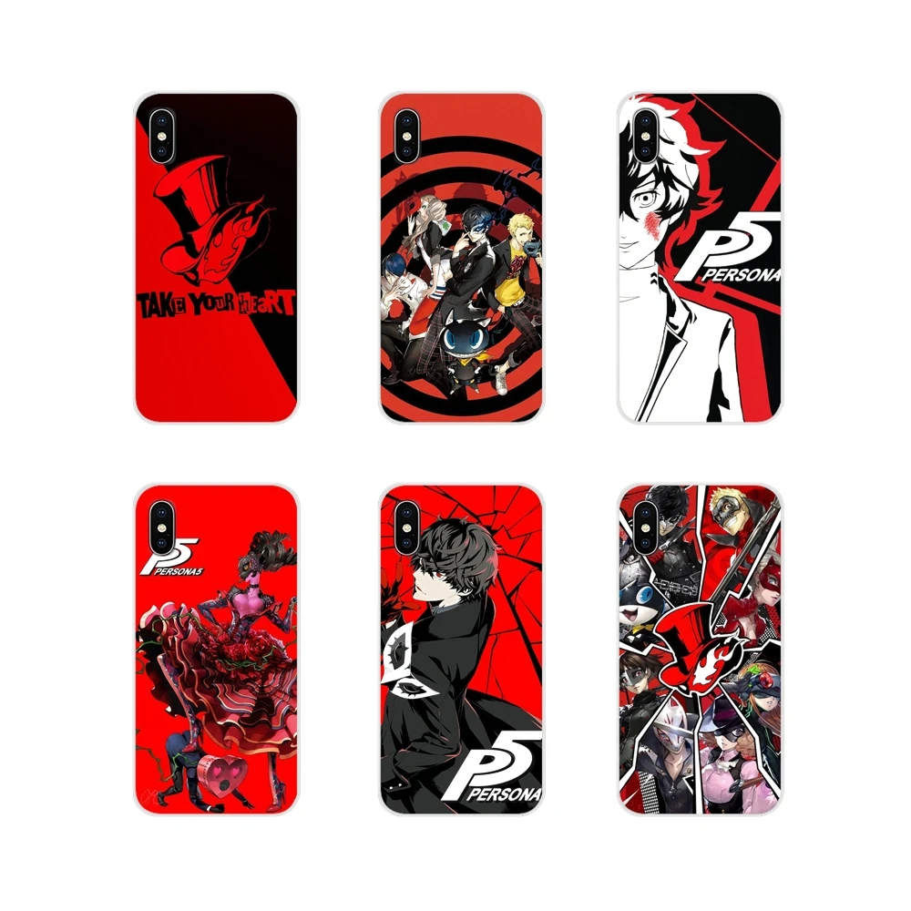 Аксессуары чехлы для телефонов cover anime Persona 5 Xiaomi Mi4 Mi5 Mi5S Mi6 Mi A1 A2 A3 5X 6X 8 CC 9 T Lite SE Pro |
