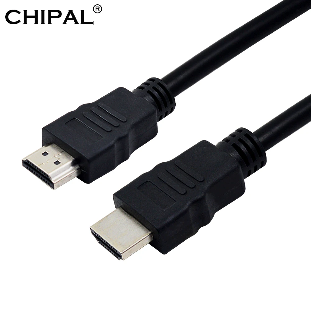 CHIPAL Высокоскоростной V2.0 HDMI кабель 4K* 2K штекер 3D 1080P HD для монитора компьютера ТВ PS3/4 проектор HDTV 1,5 m