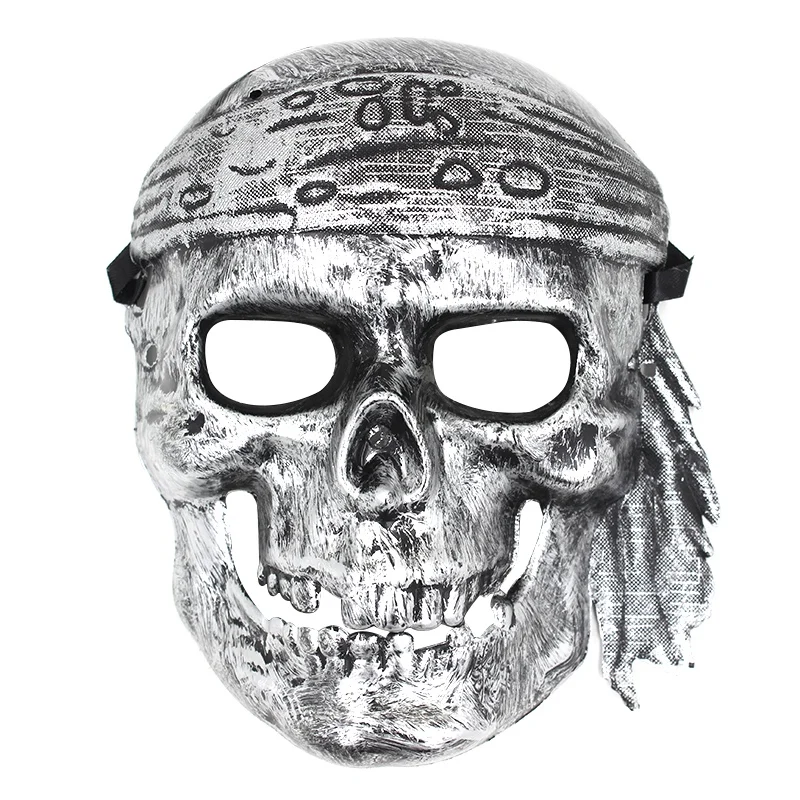Страшные маски для вечеринки в честь празднования Хеллоуина маска череп скелет страйкбол Пейнтбол полное лицо игра защитный череп маска