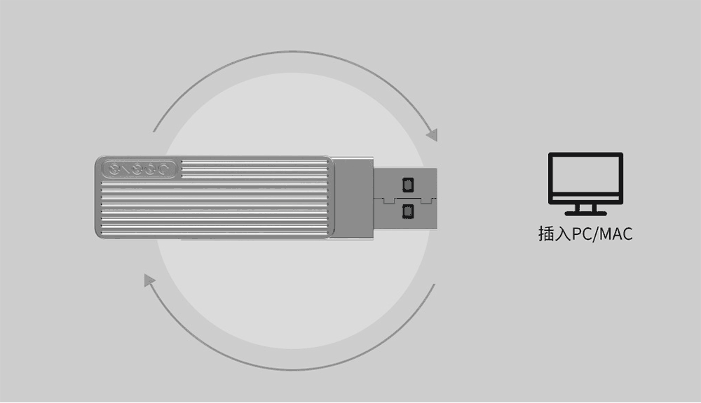 Xiaomi Jessis U Disk T1 USB3.1 32/64/128GB рекордер USB флэш-накопитель USB флешка полностью металлический корпус для ноутбуков, mac