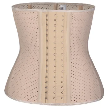 

Punching breathable rubber corset 9 reinforced Latex corset sports and fitness corset belt belly shaping clothes