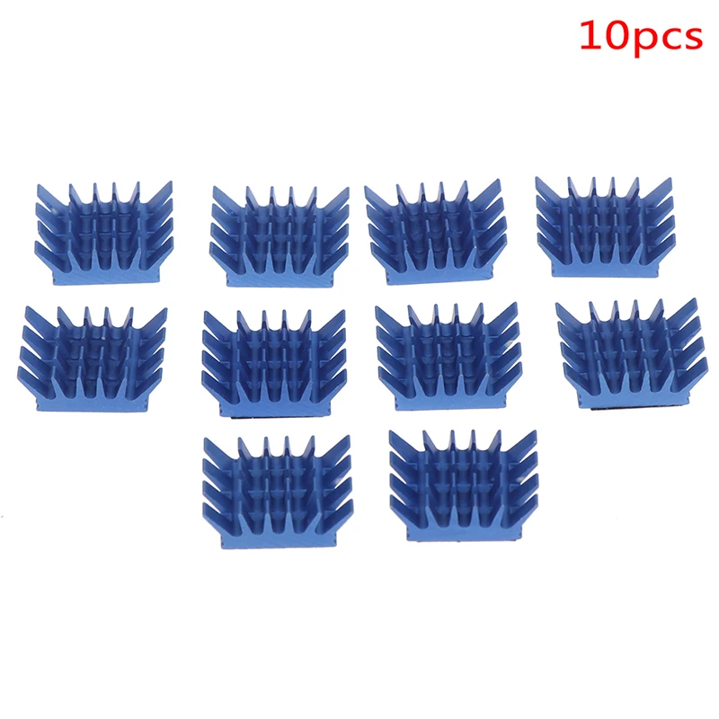 

10PCS Bule Aluminum Heatsink PC VGA Card For Xbox360 PS DDR RAM Memory Heat Sink Cooling Cooler