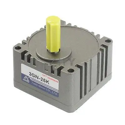 

Stock Drive Reducer Speed Control Gearhead Gear Head 25:1 Reduction 10mm Shaft