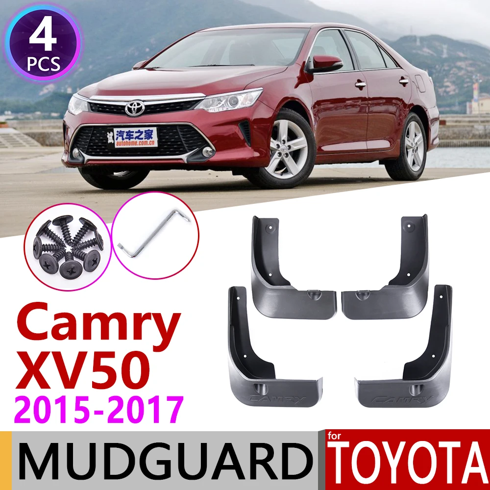 4 шт. переднее заднее крыло автомобиля для Toyota Camry XV50 50 2015 2016 2017 щитки Брызговики