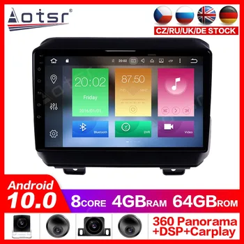 

Android 10.0 GPS Navigation Radio DVD Player for Jeep Wrangler 2018 2019 Video Player Stereo Headuint free Built in Carplay dsp