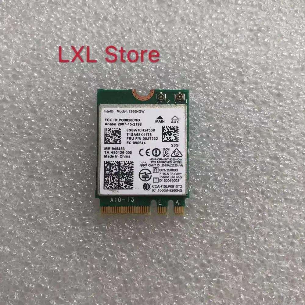 

For Intel AC-8260 Cartão Dual-band Wi-fi Sem Fio Bluetooth para ThinkPad YOGA 00JT480 00JT382 00JT530 00JT532