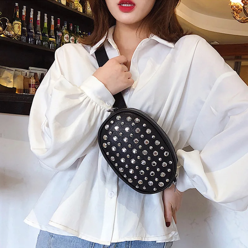 Поясная женская сумка из искусственной кожи, поясная сумка-банан, брендовая поясная сумка, нагрудная сумка, Женская вместительная сумка через плечо с почками